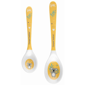 Canpol babies Exotic Animals Spoon žlička 2 ks Yellow 2 kos