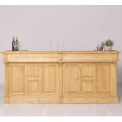 Casa Padrino country style bar counter natural 240 cm - Country style bar furniture