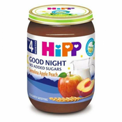 Hipp Kašica za lahko noč - jabolka, breskve in zdrob