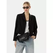 Ročna torba Calvin Klein Woven LV04F3546G Črna