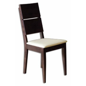 eoshop Jedilni stol kt173 masivna bukev - obarvana tkanina WALNUT 10