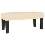 Vidaxl Klop krem 70x30x30 cm blago