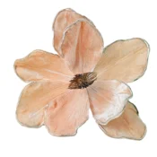 shumee Rože za božično drevo - Šampanjska magnolija na ščitniku V 27 cm Fi 22 cm