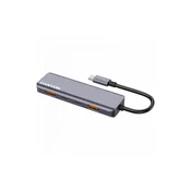 CANYON hub DS-18 5in1 USB-C Grey