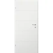 Classen Notranja vrata Savona belo lakirana leva 750 mm x 2000 mm satje