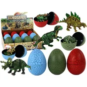 Figurica dinozavra jajce 3 barve 9cm