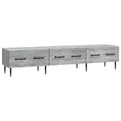 vidaXL TV omarica Siva Sonoma 147 x 34,5 x 30 cm Inženirski les