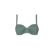 SUNFLAIR Bikini zgornji del temno zelena