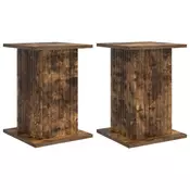 Stalak za biljke 2 pcs Dimljeni hrast 30,5 x 30 x 43 cm