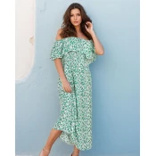 Resti Womens midi dress ala hiszpanka