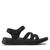 Sandali Skechers Go Walk Flex Sandal-Sunshine 141450/BBK Črna