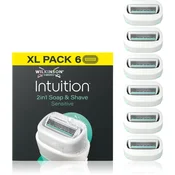 Wilkinson Sword Intuition Sensitive Care nadomestne glave 6 kos