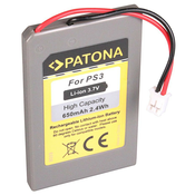 PATONA baterija za igralno konzolo Sony PS3 650mAh Li-lon 3.7V