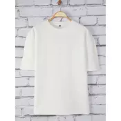 Trendyol Muška majica Tedss25Ts00005, Bela