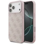 Ovitek Guess Hardcase 4G Classic za iPhone 18 Pro - pink