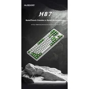 Ausdom Tastatura, Zeleno-bela