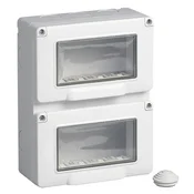 NADOMETNO ohišje PLANA IP55, 2X4M SVETLO SIVA