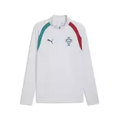 PUMA Portugal Training Quarter-Zip Top Men, Football, Silver Mist/Ocean Tropic, S