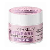 shumee Claresa Soft&Easy gel gradilo utripajoče roza 12 g