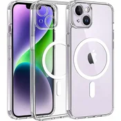 MAGNETNI OVITEK ZA MAGSAFE ZA IPHONE 12 SHOCK OVITEK + STEKLO