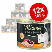 12x85g Miamor Feine Beute - losos hrana za mačke