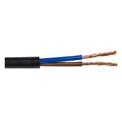 OMYp 2x1,5 100 m črn električni kabel