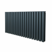 MONSTER Ovalni stebričasti radiator – 600 mm x 1200 mm – antracitno siva, (21569925)