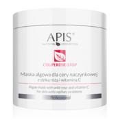 COUPEROSE-STOP Maska za Lice za Kožu Sklonu Kuperozi sa Divljom Ružom i Vitaminom C 200g | APIS COSMETICS | Kozmo