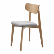 Svetlo siv/naraven jedilni stol Elim – Unique Furniture