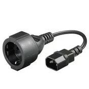 Napajalni kabel C14 -Schuko M-F