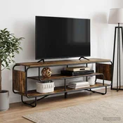 vidaXL TV stojalo 180 x 36 x 45 cm Dimljen hrast Inženirski les