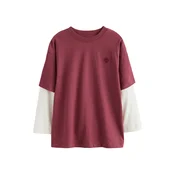 Next Majica burgund/bela