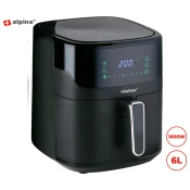 Alpina XXL cvrtnik na vroč zrak, 6 L, 1600 W, digitalni