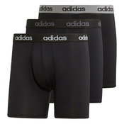 ADIDAS PERFORMANCE Sportske gaće, crna / bijela / siva / svijetlosiva