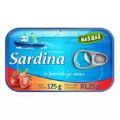 SARDINE U PARADAJZ SOSU BAŠ BAŠ 125G