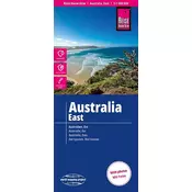 Reise Know-How Landkarte Australien, Ost / Australia, East (1:1.800.000)