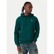 adidas Majica dugih rukava Trefoil Essentials KV9317 Tamno zelena Regular Fit