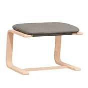 Vidaxl Stolček za noge taupe 51x41x40 cm blago