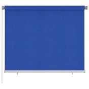 Vanjska roleta za zamracivanje 180 x 140 cm plava HDPE