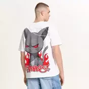 Cropp - Bela majica s potiskom - bela
