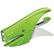 Esselte Leitz spenjač wow, do 15 listov, metalno zelen 55472054