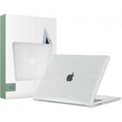 TECH-PROTECT SMARTSHELL MACBOOK AIR 15 2023 GLITTER CLEAR (9490713935736)