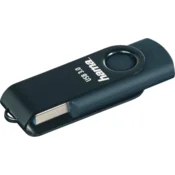 Hama Rotate USB izbrisivi memorijski pogon 128 GB USB Tip-A Plavo