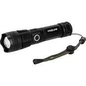 Alu. svetilka Proline USB-C, 600 lm, zoom, 5 načinov