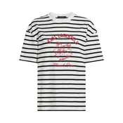 Karl Lagerfeld Majica Ikon Choupette Muse kremna / temno rdeča / črna