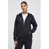 Under Armour Mikica UA Rival Fleece FZ Hoodie-BLK