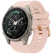 Tech-protect Silicone pašček Garmin QuickFit 20mm, powder pink