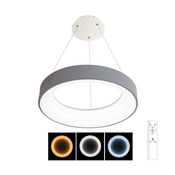Brilagi - LED prigušiva luster na sajli LED/40W/230V 3000-6500K siva + daljinski upravljac