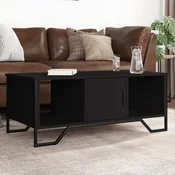 Stolic za kavu crni 100 x 51 x 40 cm od konstruiranog drva