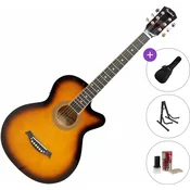 Pasadena SG026C 38 EQ Standard SET Vintage Sunburst Elektroakustična jumbo